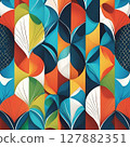 Abstract pattern background, modern design in color ag 127882351