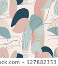 Abstract pattern background, modern design in dull colors a 127882353
