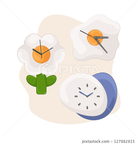 Illustration of clock Illustration of clock 127882815