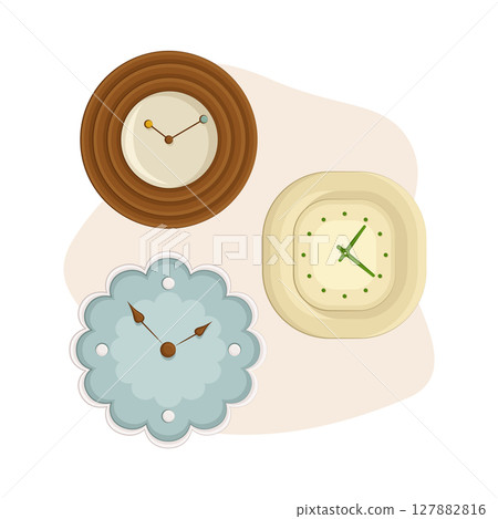 Illustration of clock 127882816