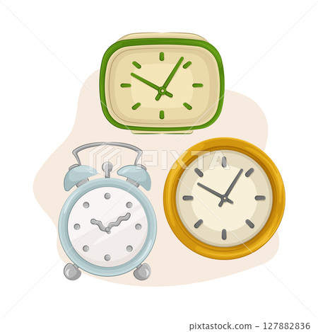 Illustration of clock Illustration of clock 127882836