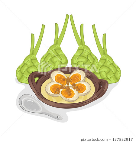 Illustration of opor 127882917