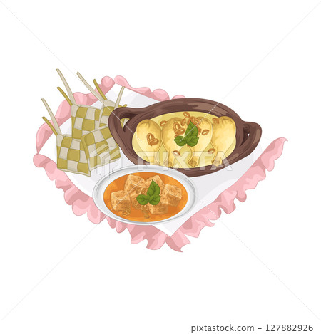 Illustration of opor 127882926