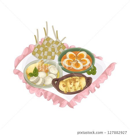 Illustration of opor 127882927