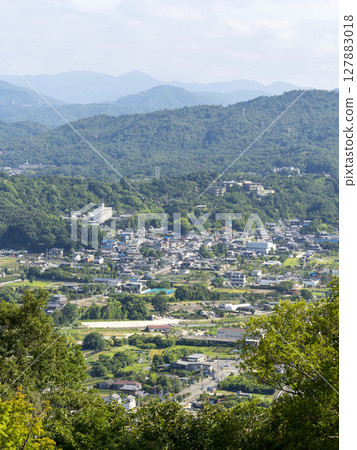 大阪府池田市郊外，田野綿延 127883018