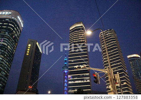 Night view of Shanghai Night view of Shanghai 127883358