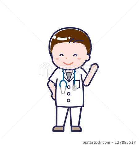 Short sleeve doctor/diagonal/male 04 127883517