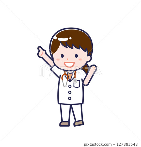 Short sleeve doctor/diagonal/female 05 127883548