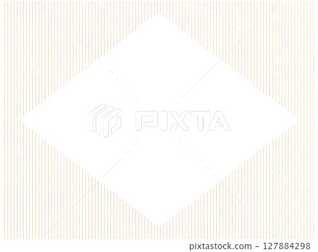 金色條紋背景材質(有菱形中央空間) 金色條紋背景材質(有菱形中央空間) 127884298