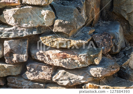 Backgrounds of the old stone wall. Backgrounds of the old stone wall. 127884393