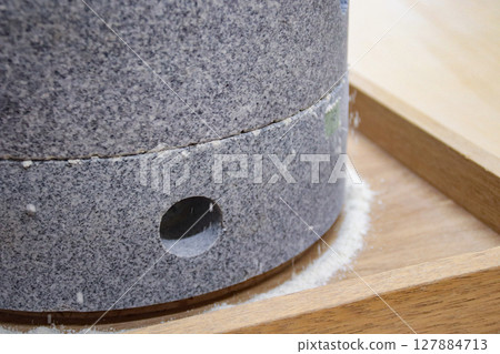 Stone mill for buckwheat 127884713