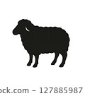 黑羊剪影 127885987