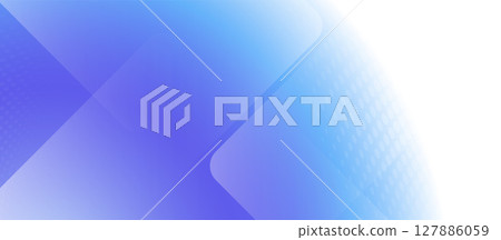 Abstract blue and white modern background. Vector Illustration 127886059