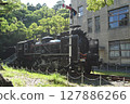 靜態保存的蒸氣機車 127886266
