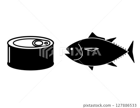 Canned tuna icon 127886533