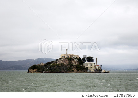 Alcatraz Island in San Francisco Bay 127887699