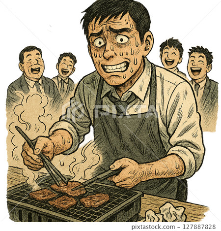 必須小心謹慎、疲憊不堪的酒會、被迫負責燒烤的痛苦，以及工作中毫無樂趣的飲酒場景 127887828