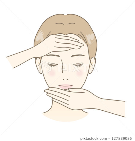 Female skin care 127889086