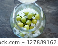 Make your own plum wine 127889162