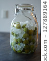 Make your own plum wine 127889164