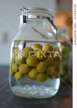 Make your own plum wine Make your own plum wine 127889165