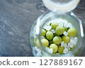 Make your own plum wine 127889167