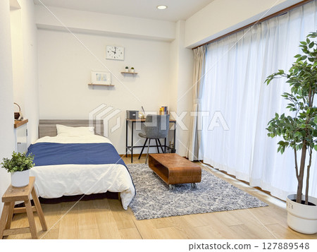 bedroom with bed bedroom with bed 127889548
