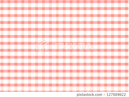 Pale pink gingham check (background/wallpaper) thin line Pale pink gingham check (background/wallpaper) thin line 127889622