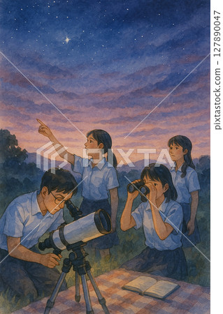 星夜青春筆記 | 學生天文觀測與星空探索 | 星空觀測與青春的天文望遠鏡 127890047