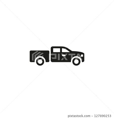 Pickup Truck Icon Pickup Truck Icon 127890253