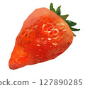 Strawberries cut in half 127890285
