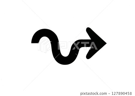 標誌：僅有箭頭的指示標誌，可用於指示方向、提供引導和指示進度。 127890458