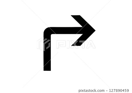 標誌：僅有箭頭的指示標誌，可用於指示方向、提供引導和指示進度。 127890459