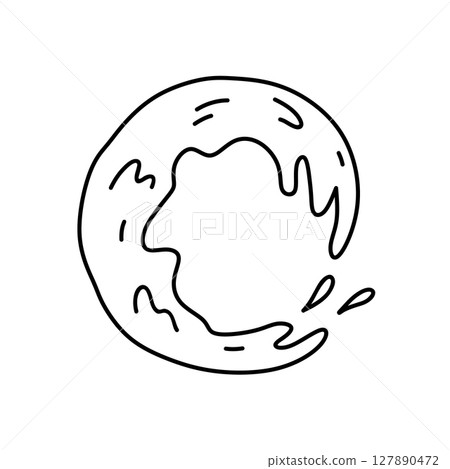 Splash of water 127890472