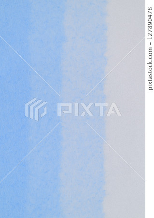 Beach made of torn Japanese paper [Background material] 127890478