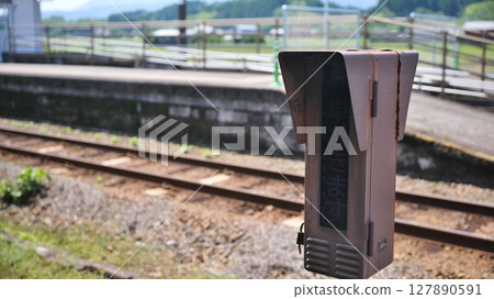宮崎縣蝦野市蝦野站月台 127890591