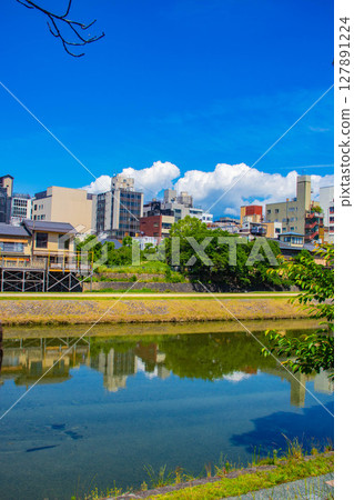 【京都風光】鴨川與先鬥町的寧靜景色 【京都風光】鴨川與先鬥町的寧靜景色 127891224