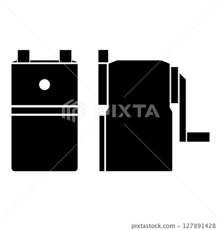 Pencil sharpener icon 127891428