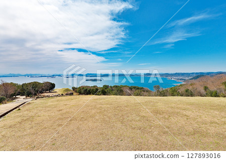 [View from Mount Oji] Kojima Karakotocho, Kurashiki City, Okayama Prefecture 127893016
