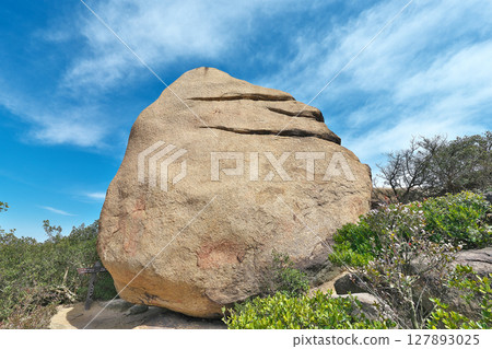 [從王子山（微笑岩）眺望] 岡山縣倉敷市兒島唐琴町 127893025