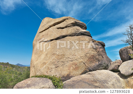 [View from Mount Oji (Smiling Rocks)] Kojima Karakotocho, Kurashiki City, Okayama Prefecture 127893028
