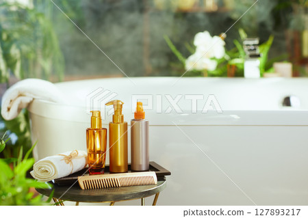 Curated Hair and Bath Products for Tranquil Self-Care 127893217