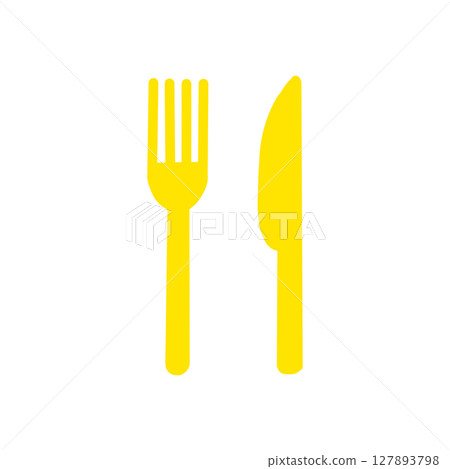 Fork and Knife Icon – Restaurant or Dining Symbol Fork and Knife Icon – Restaurant or Dining Symbol 127893798