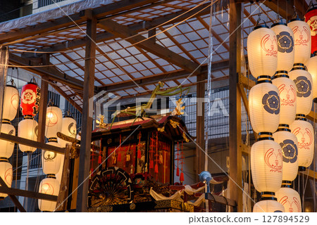 Gion Festival Yoiyama Praying Mantis Mountain 127894529