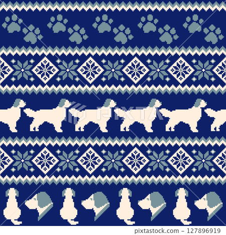 Cute and simple Nordic pattern, Cute and simple Nordic pattern, 127896919