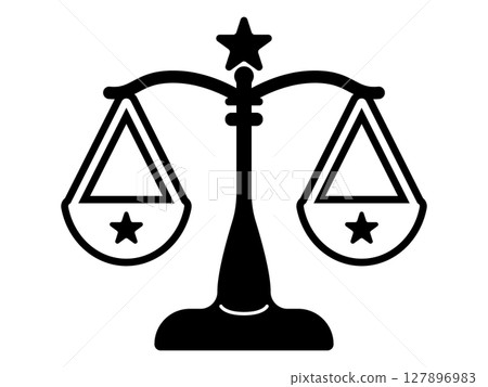 天秤座插圖圖示單調 127896983