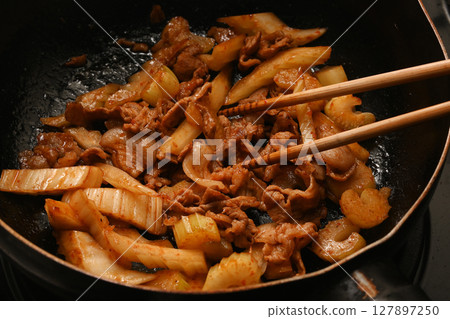 豆豉肉芹菜 127897250