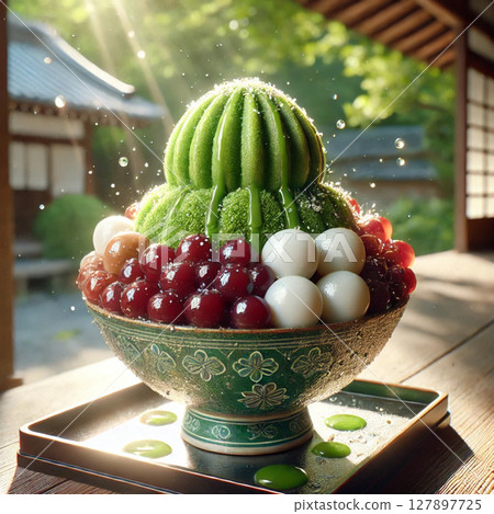 抹茶刨冰 127897725