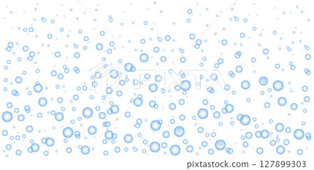 Carbonated water with 3d gas balls texture. Carbonated water with 3d gas balls texture. 127899303