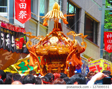 A scene from the Kanda Festival (Chiyoda Ward, Tokyo) photographed in 2025 A scene from the Kanda Festival (Chiyoda Ward, Tokyo) photographed in 2025 127899331